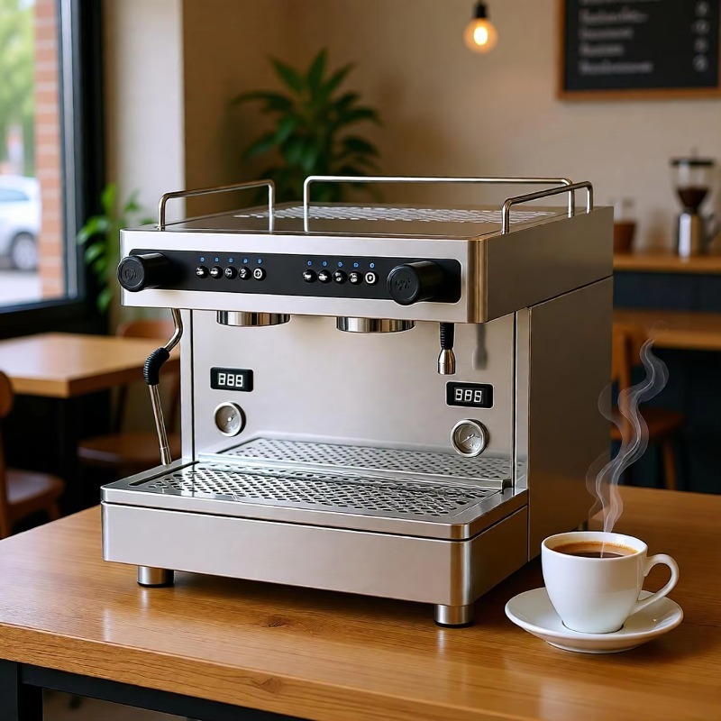 Coffee Quality Control - Hoogwaardig professioneel dubbelboilersysteem, microgestuurde warm- en