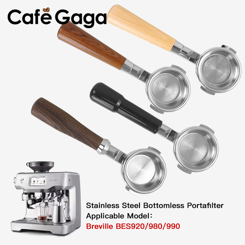Naked Portafilter Bottomless - 58Mm Bodemloze Portafilter Voor Breville Bes920