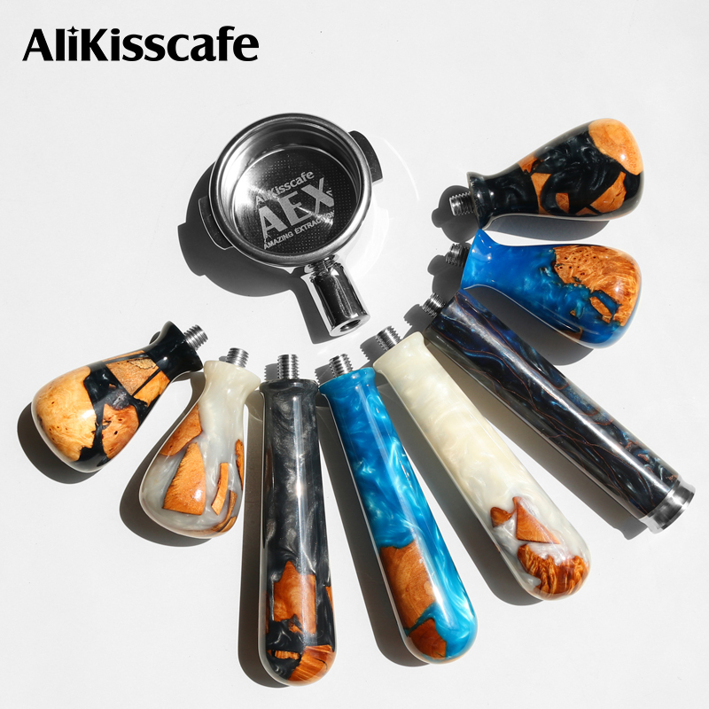 Hero Coffee Equipment - M10 Koffieportafilterhandvat van hars, gemodificeerd handvat,