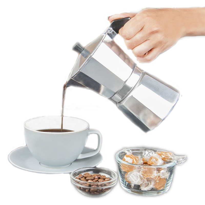 Aluminium Espresso Maker Latte - Hero Coffee Equipment recensie en prijs