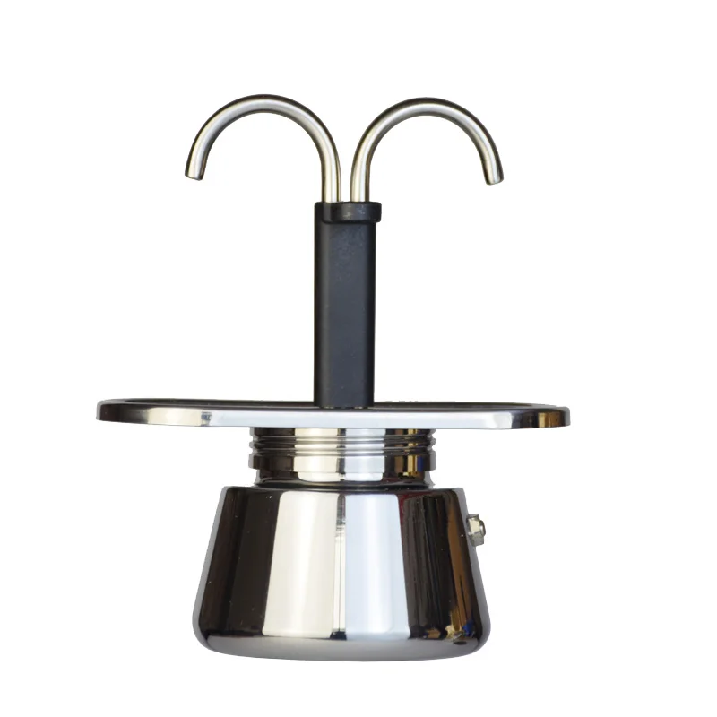 200Ml Mini Moka Pot Dubbele Bu - Hero Coffee Equipment recensie en prijs
