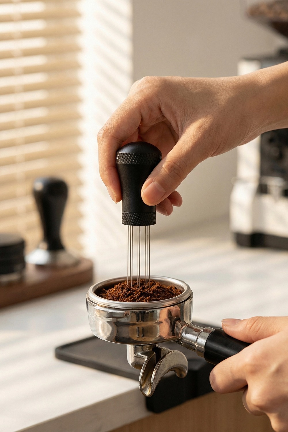 Espresso Roerstaafje Distribut - Hero Coffee Equipment recensie en prijs