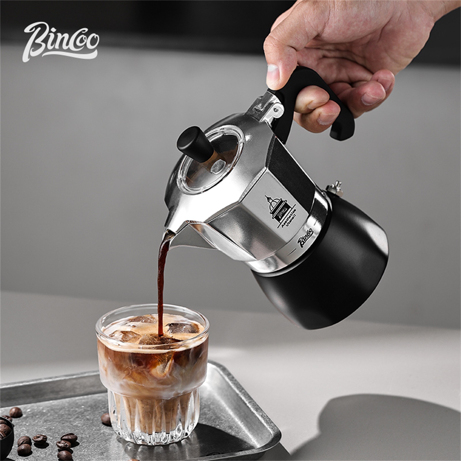 BINCOO Moka Pot met dubbele kl - Hero Coffee Equipment recensie en prijs