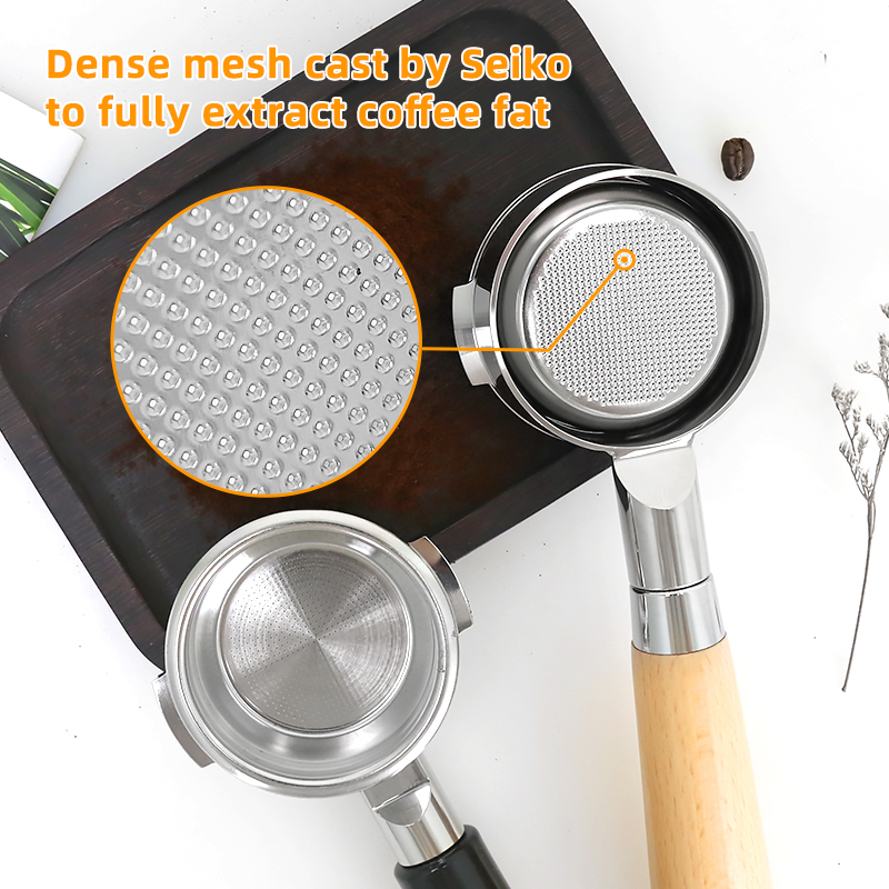 58Mm Bodemloze Portafilter Voo - Naked Portafilter Bottomless recensie en prijs