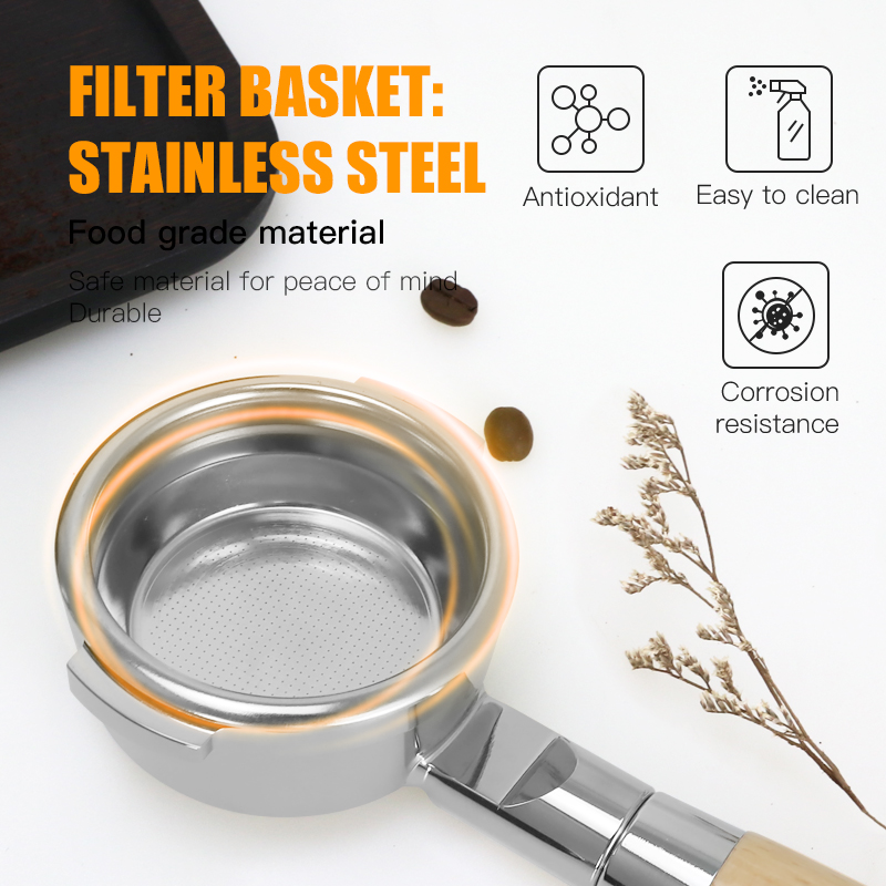 58Mm Bodemloze Portafilter Voo - Naked Portafilter Bottomless recensie en prijs