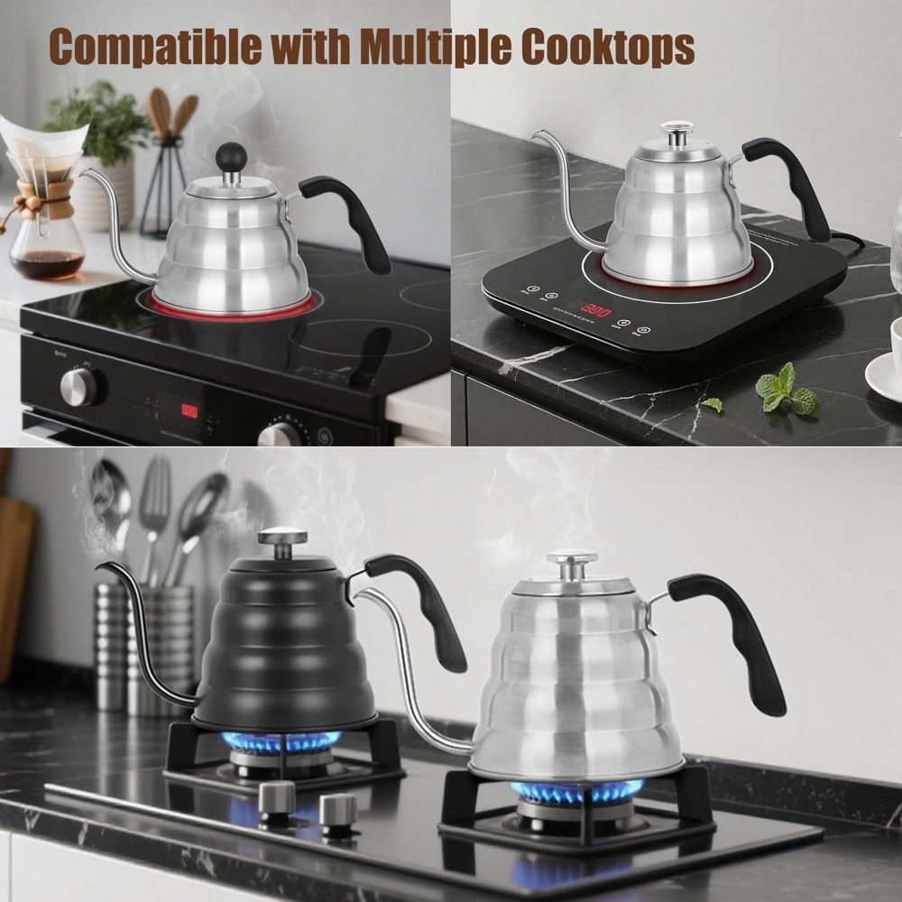 Roestvrij staal Giet Over Koff - Coffee Quality Control recensie en prijs